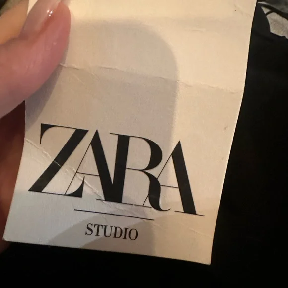 ZARA STUDIO One Shoulder Limited Edition MIDI Dress XS TAGS ATTACHED COCKTAIL - Picture 14 of 15